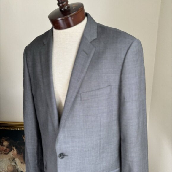 JCrew Ludlow Slim Fit Wool Blazer Sport Coat Jacket 42R NWOT Tollegno 1900 Gray - Picture 1 of 5